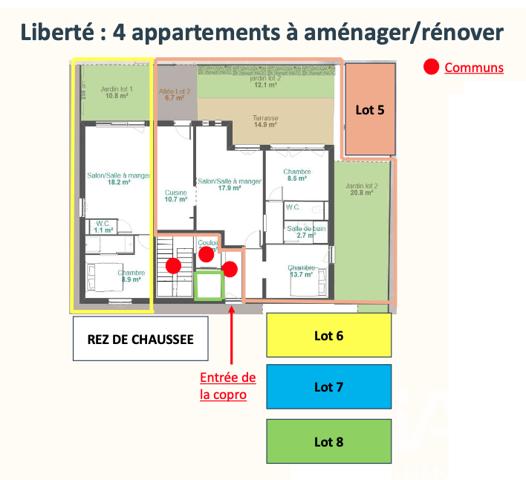 Appartement à vendre 3 pièces 59 m² Saint-Gilles-Croix-de-Vie