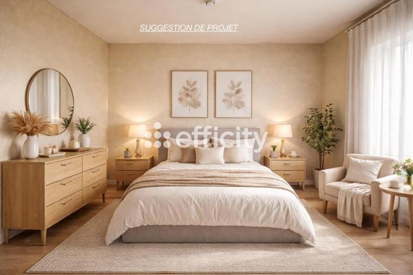 Appartement 2 pièces - 51 m² Exclusivité efficity