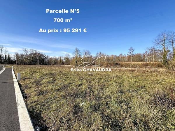 Terrain à bâtir viabilisé