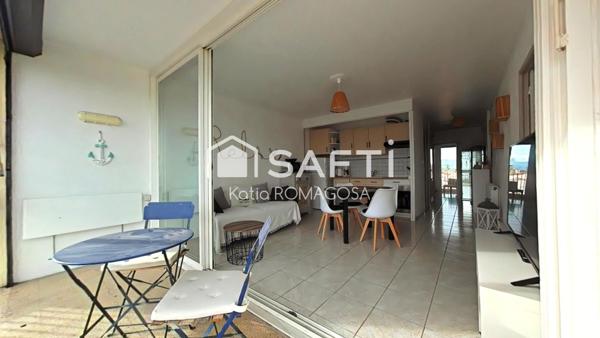 Appartement 3 pièces avec balcon - Quartier Port St Cyprien