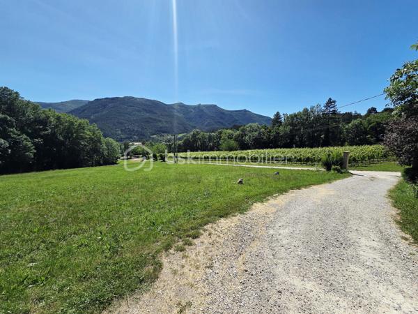 À seulement 5 minutes du centre-ville, découvrez cette magnifique propriété de 191 m²  , nichée dans un environnement exceptionnel, offrant calme, intimité et une vue imprenable sur la Croix de Justin.

Bien que mitoyenne sur un seul mur, cette maison a été pensée pour préserver votre tranquillité. Son vaste terrain et sa disposition offrent une véritable sensation d'indépendance, sans vis-à-vis gênant, permettant de profiter pleinement du jardin et des extérieurs en toute intimité.

Implantée sur un superbe parc naturel de 2,13 hectares, cette propriété rare séduira les amoureux de nature et de grands espaces. Vous profiterez d'un environnement préservé avec arbres fruitiers, source naturelle, grand jardin arboré, sous-bois à perte de vue, piscine, terrain de pétanque, trois terrasses et un grand parc à chevaux idéal pour les passionnés d'équitation.

La maison est actuellement divisée en trois logements :

Logement 1 – T1
Salon / cuisine
1 chambre
Salle de bains
WC séparés

Logement 2 – T1
Salon / cuisine
1 chambre
Cabine de douche

Logement 3 – T4
Grand salon lumineux avec insert à bois
Cuisine indépendante
3 chambres
Salle de bains
Salle d'eau
WC séparés

Cette propriété offre de nombreuses possibilités :

Grande maison familiale.
Investissement locatif avec les deux T1.
Projet de gîtes ou location saisonnière.
Habitat intergénérationnel.
Propriété équestre pour particuliers ou passionnés de chevaux.

Côté prestations, la maison bénéficie de panneaux solaires permettant de réduire les dépenses énergétiques, du raccordement au tout-à-l'égout et ne nécessite que quelques travaux de rafraîchissement selon vos gouts pour révéler tout son potentiel.

Un bien rare alliant confort, nature, rentabilité et qualité de vie. 
Entre le calme absolu, la beauté des paysages, la vue exceptionnelle et les nombreuses possibilités d'exploitation, cette propriété représente une opportunité unique.

Coup de cœur assuré dès la première visite !