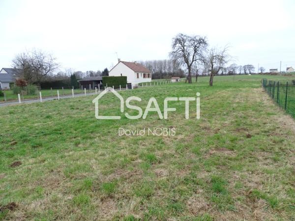 Terrain viabilisé 1000m²