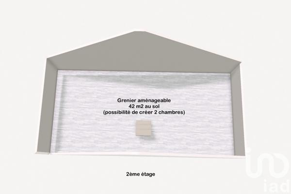 Maison à vendre 3 pièces 80 m² Bogny-sur-Meuse