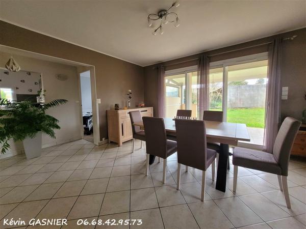 SAINT MICHEL (16470) : Maison en plain pied 76m2 avec garage