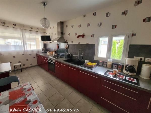 SAINT MICHEL (16470) : Maison en plain pied 76m2 avec garage