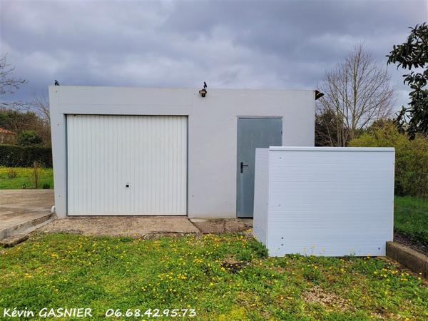 SAINT MICHEL (16470) : Maison en plain pied 76m2 avec garage