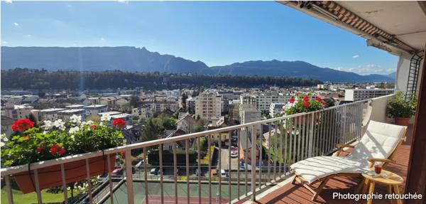Appartement à vendre 3 pièces AIX LES BAINS (73) - 72 M² - VUE LAC - piscine et tennis