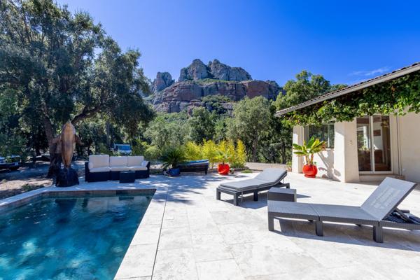 Maison sur un terrain d'exception