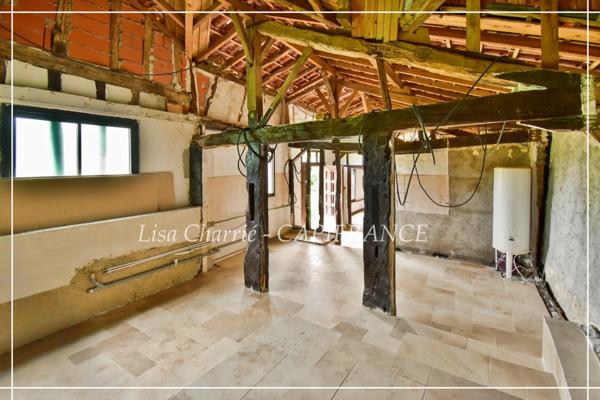 Maison à vendre 3 pièces à 8 minutes  de NOGARO (32) de 95 m2 habitables sur 6714 m2 de terrain