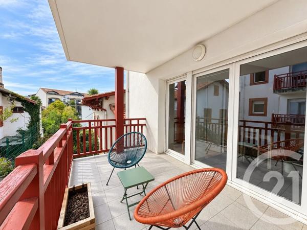 Appartement F2 à vendre  2 pièces - 36,87 m 2   HENDAYE  - 64