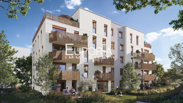 Appartement T4 de 78,4 m² avec balcon de 11,5 m² - Caluire-et-Cuire