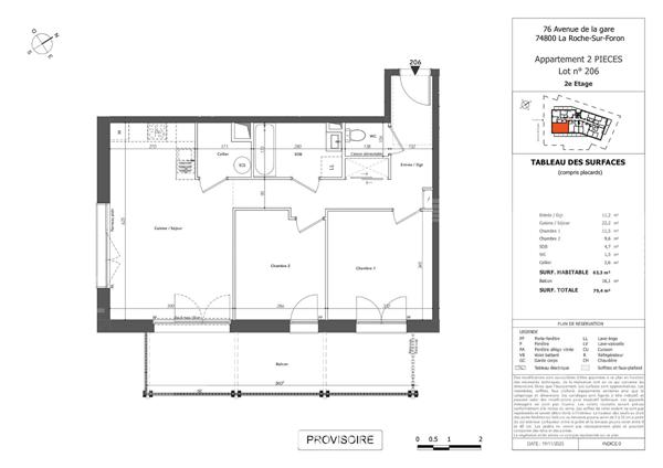Appartement au coeur du quartier gare