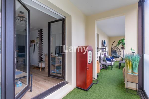 Appartement double loggias parking