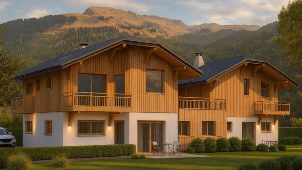 Haute Savoie (74), à vendre SAMOENS - Domaine skiable Grand-Massif - Maison P6 162 m² avec Garage en sous-sol