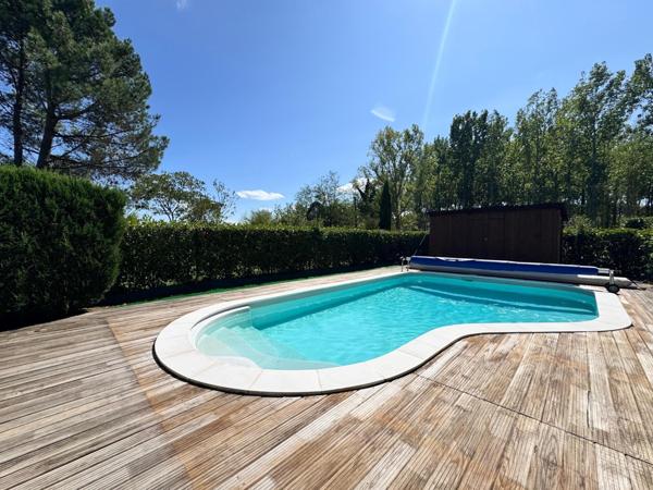 Maison 113 m² piscine et grand terrain de 3 043 m²