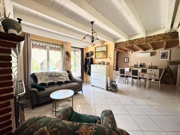 Maison 113 m² piscine et grand terrain de 3 043 m²