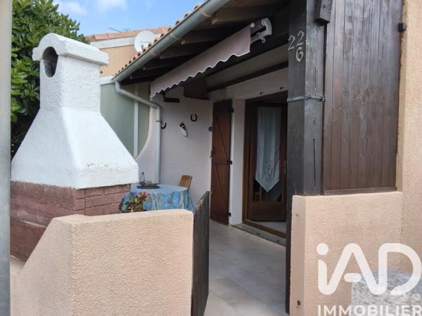Maison à vendre 2 pièces 24,56 m² Gruissan