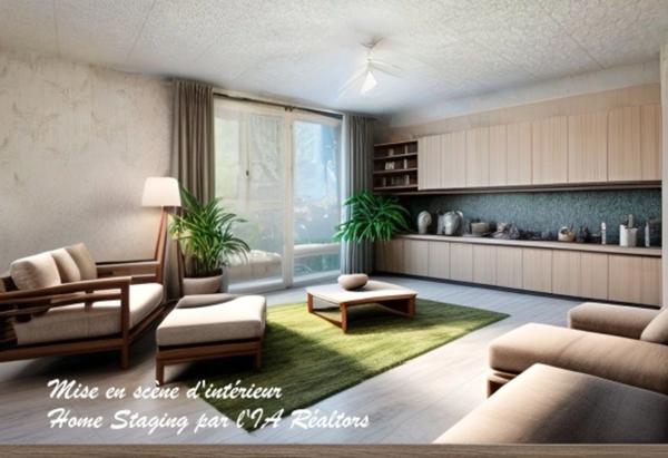 Dpt Saône et Loire (71), à vendre LA CLAYETTE appartement T4 - 63 m² - 2 ch - garage, cave, grenier