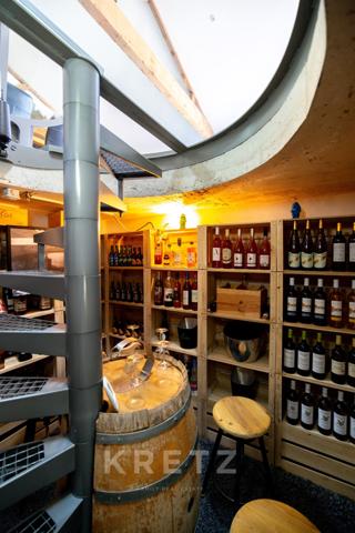 Corps de ferme devenu villa contemporaine
