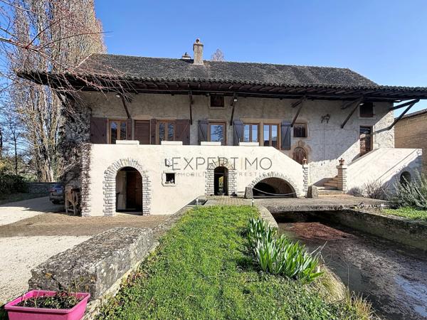 Boyer (71700) SUD BOURGOGNE - BOYER 71 – Moulin de caractère du XVIIème siècle, rénové, 572 m² utiles – Gîte, dépendances e