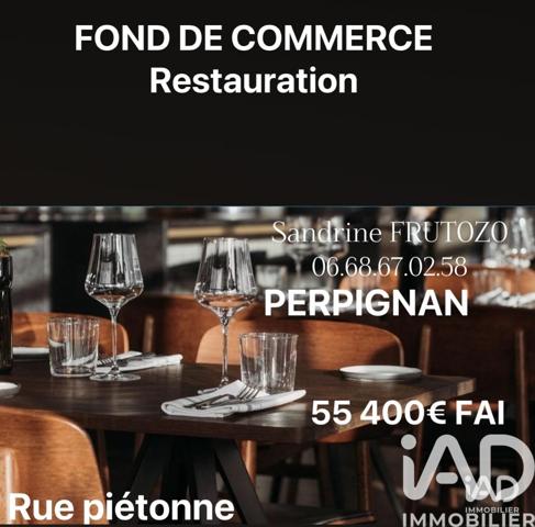 Restaurant à vendre 40 m² Perpignan