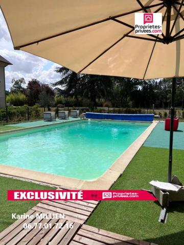 NONANCOURT 27320 - Manoir entièrement restauré avec piscine - 6 chambres - 5 pièces d'eau - Double garage - Annexe - Parc - 1 000 000  HAI