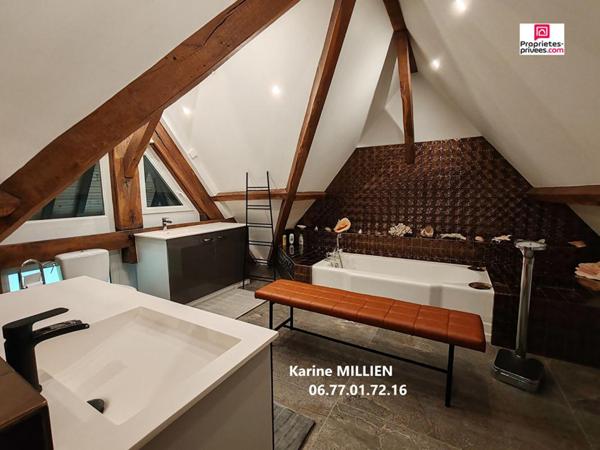 NONANCOURT 27320 - Manoir entièrement restauré avec piscine - 6 chambres - 5 pièces d'eau - Double garage - Annexe - Parc - 1 000 000  HAI