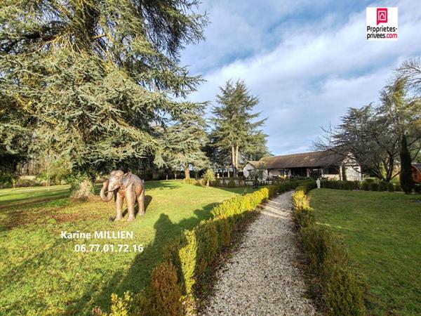 NONANCOURT 27320 - Manoir entièrement restauré avec piscine - 6 chambres - 5 pièces d'eau - Double garage - Annexe - Parc - 1 000 000  HAI