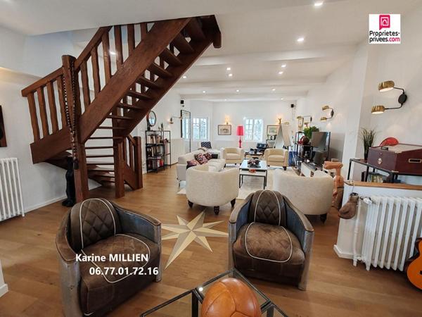 NONANCOURT 27320 - Manoir entièrement restauré avec piscine - 6 chambres - 5 pièces d'eau - Double garage - Annexe - Parc - 1 000 000  HAI