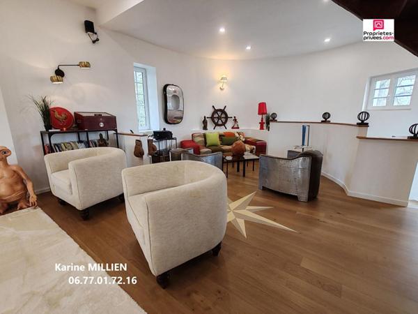 NONANCOURT 27320 - Manoir entièrement restauré avec piscine - 6 chambres - 5 pièces d'eau - Double garage - Annexe - Parc - 1 000 000  HAI