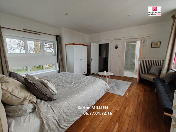 NONANCOURT 27320 - Manoir entièrement restauré avec piscine - 6 chambres - 5 pièces d'eau - Double garage - Annexe - Parc - 1 000 000  HAI