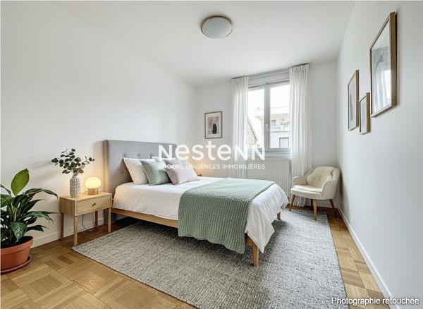ISSY LES MOULINEAUX - QUARTIER LA FERME - Appartement traversant 3 pièces de 56,12 m²
