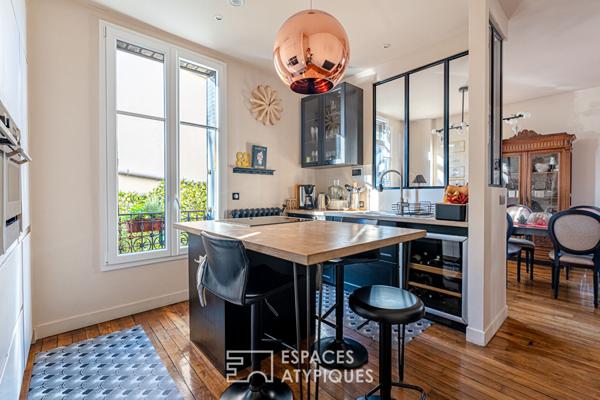 Authentique Meulière rénovée en 2016 à 2 pas de la Gare RER C Versailles -Porchefontaine