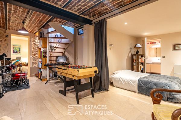 Authentique Meulière rénovée en 2016 à 2 pas de la Gare RER C Versailles -Porchefontaine