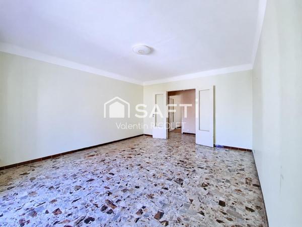 T3 Traversant Est / Ouest - Lumineux - 2 Terrasses