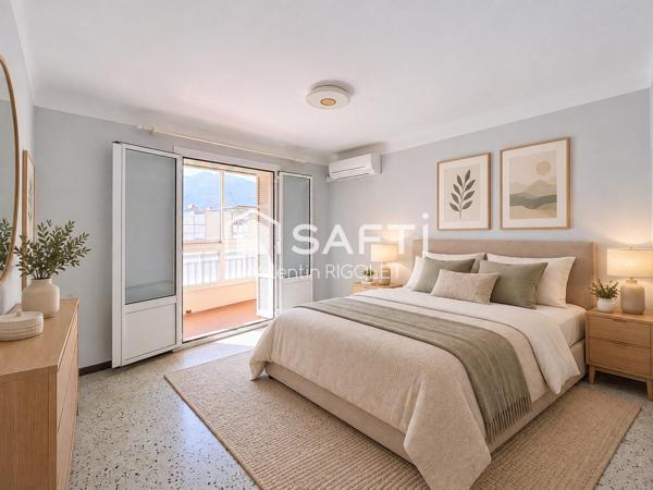 T3 Traversant Est / Ouest - Lumineux - 2 Terrasses