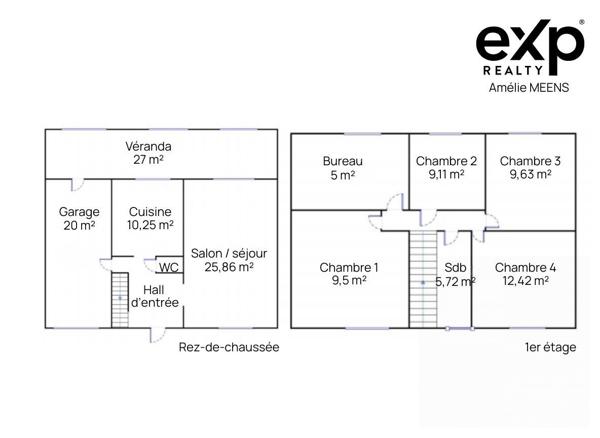 Maison 123 m² 4 chambres