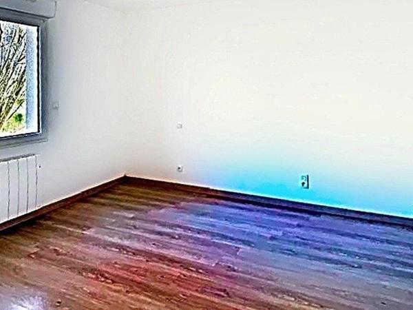 Cette jolie maison de plein pied avec un terrain constructible.