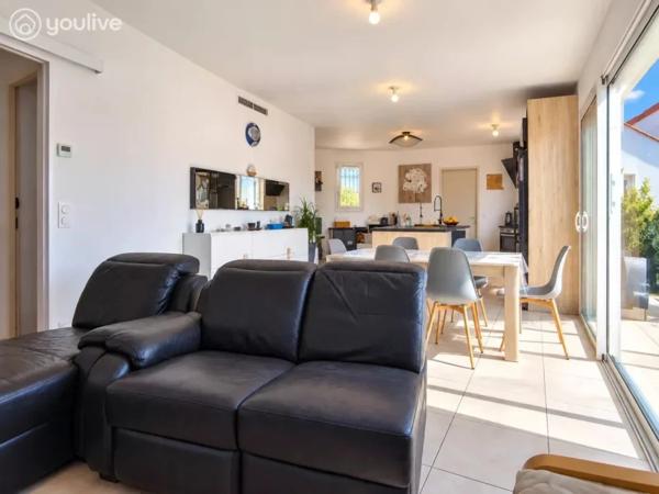 RARE À LA GUÉRINIÈRE – MAISON RÉCENTE 3 CHAMBRES, DPE A, GARAGE ET JARDIN