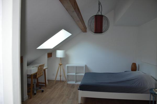 Spacieux T5 en duplex en attique vue Jura et Mont Blanc