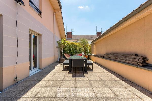 Duplex en dernier étage avec terrasse