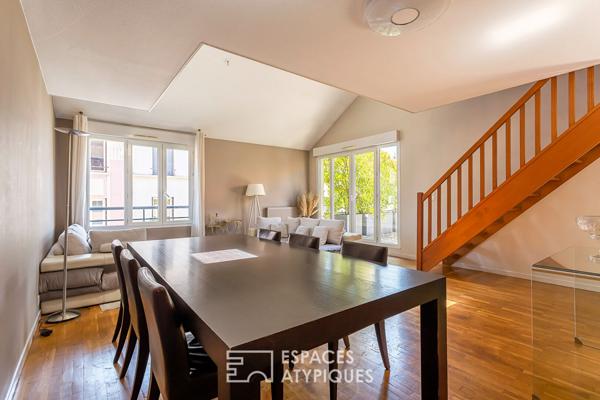 Duplex en dernier étage avec terrasse