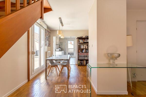 Duplex en dernier étage avec terrasse