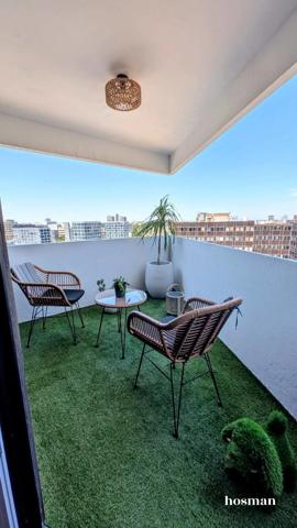 Ravissant T4 de 84,73 m2 - 2 chambres, balcon avec vue dégagée et garage boxé - Quartier Beaulieu à Nantes