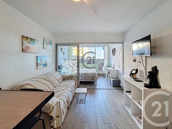 Appartement Studio à vendre  1 pièce - 21,55 m 2   LE BARCARES  - 66