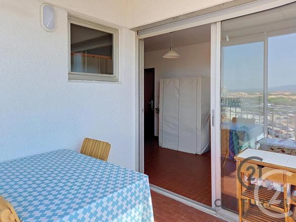 Appartement Studio à vendre  1 pièce - 21,55 m 2   LE BARCARES  - 66