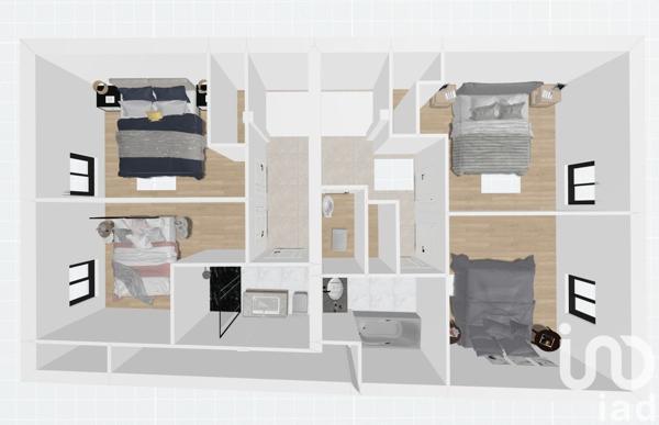 Appartement à vendre 3 pièces 53 m² Vienne