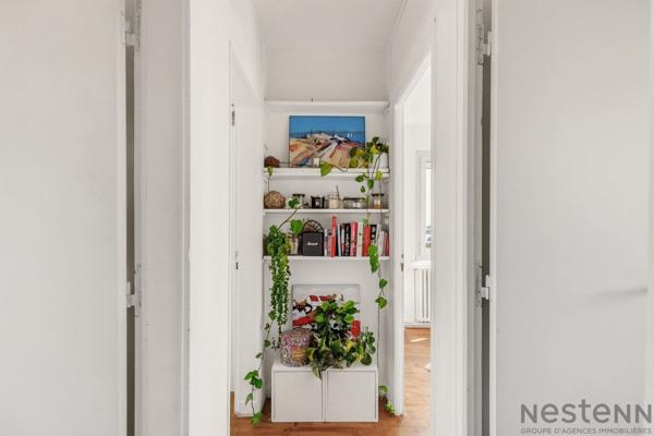 VENTE - SAINT-BRIEUC QUARTIER SAINT-MICHEL APPARTEMENT 3 CHAMBRES DERNIER ETAGE
