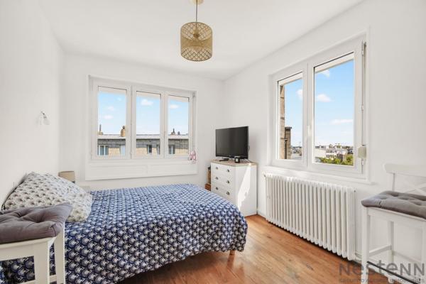 VENTE - SAINT-BRIEUC QUARTIER SAINT-MICHEL APPARTEMENT 3 CHAMBRES DERNIER ETAGE