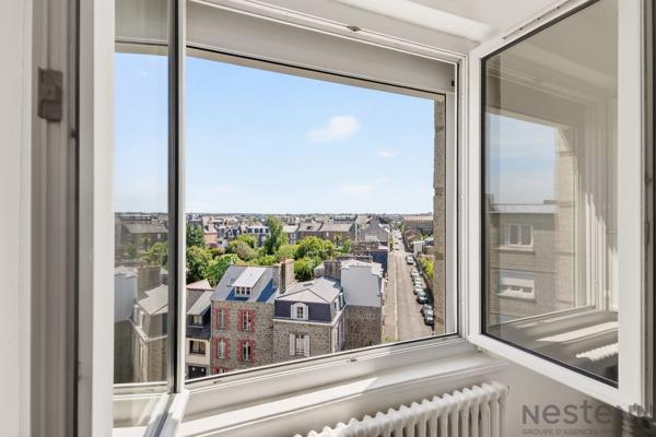 VENTE - SAINT-BRIEUC QUARTIER SAINT-MICHEL APPARTEMENT 3 CHAMBRES DERNIER ETAGE
